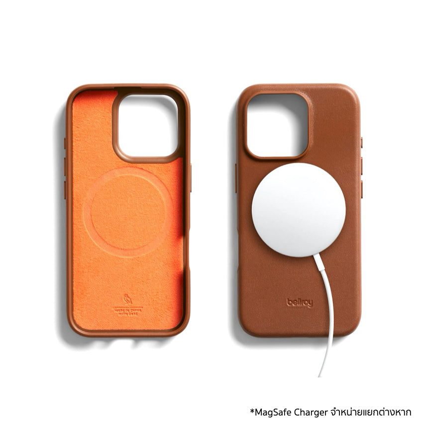 BELLROY - Phone Case - 0 card iPhone 16 Pro Max (Sienna)