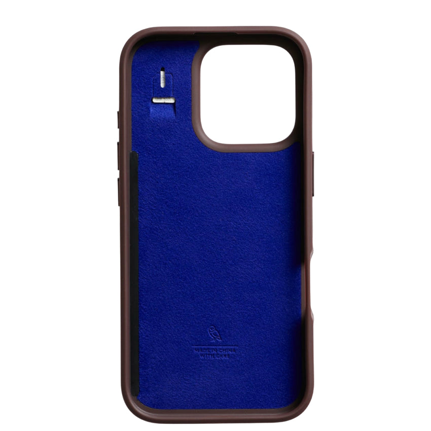 iPhone 16 Pro Case Bellroy Phone Case 3 Card - Ganache