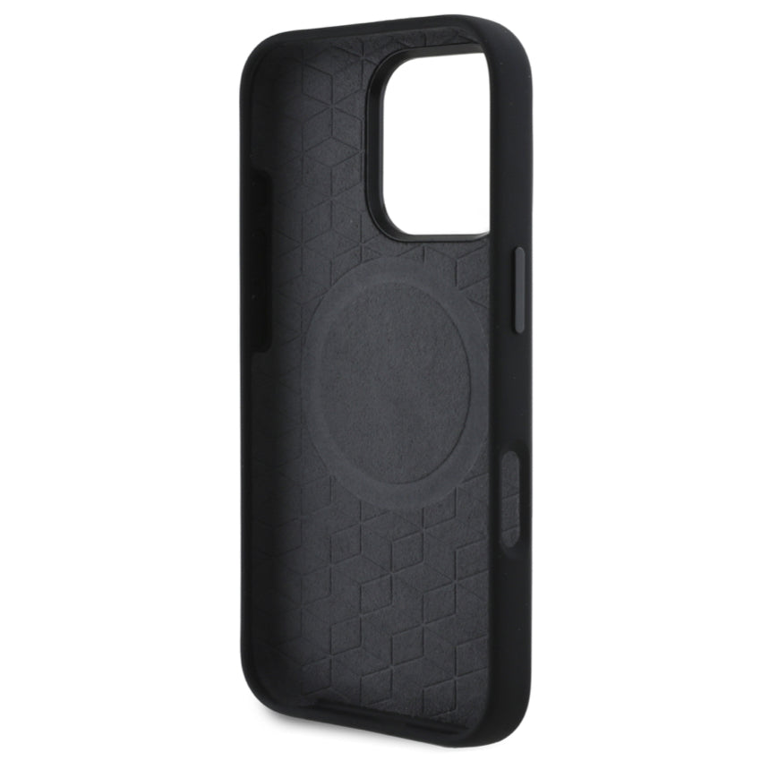 BMW M Mag Liquid Silicone Case for iPhone 16 Pro Max - Black