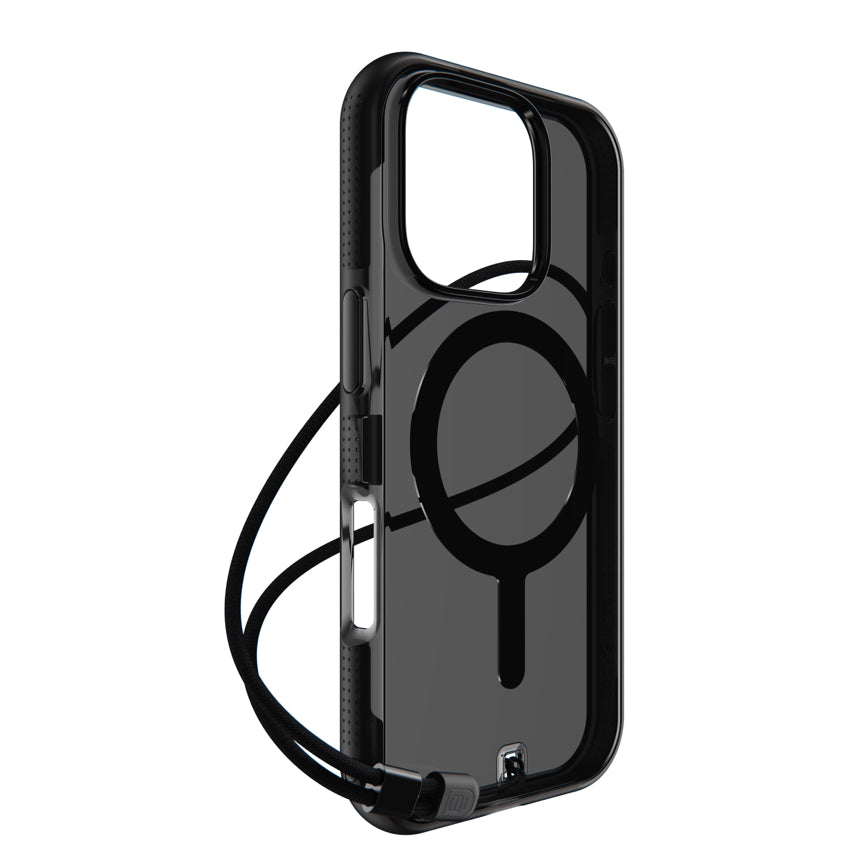 BODYGUARDZ Ace Pro Mag for iPhone 16 Pro - Smoke/Black