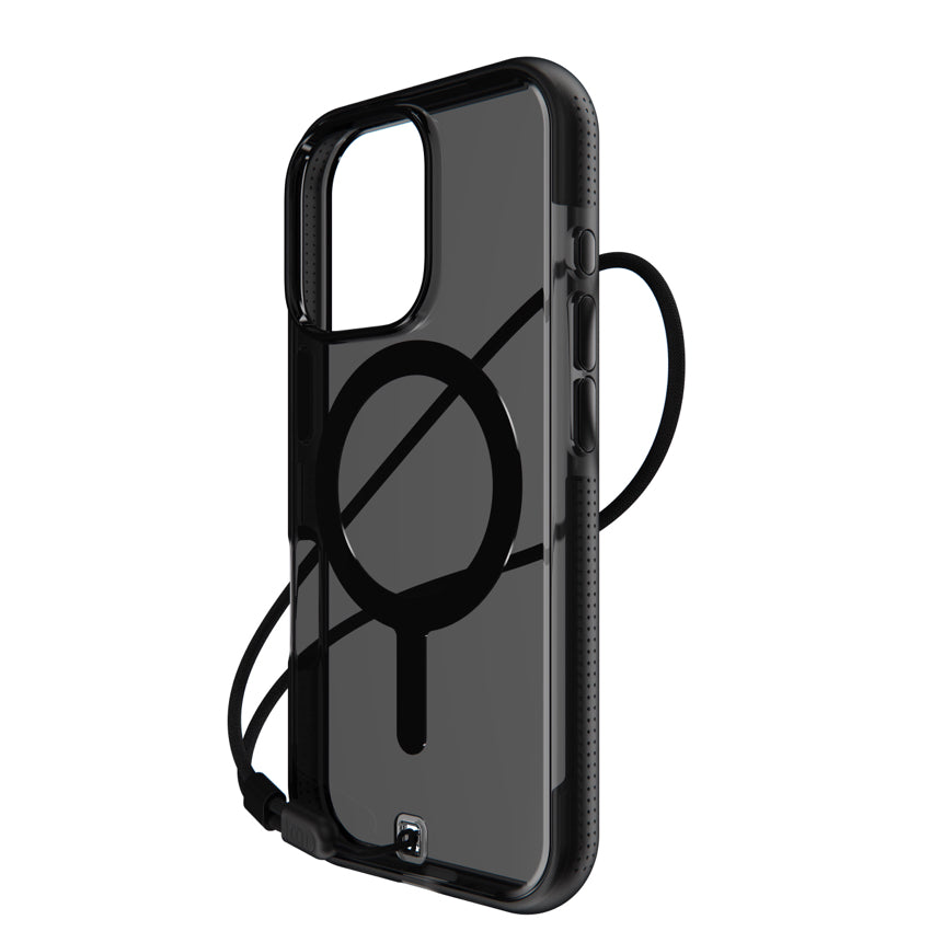 BODYGUARDZ Ace Pro Mag for iPhone 16 Pro - Smoke/Black