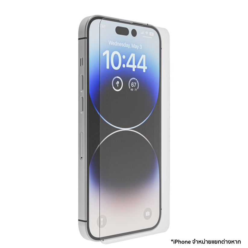 ฟิล์มกันรอย Apex สำหรับ iPhone 15/15 Pro ป้องกันแสงสะท้อน จากแบรนด์ BODYGUARDZ