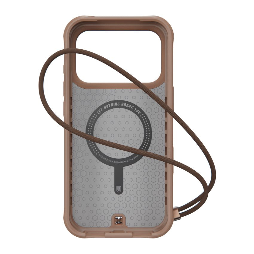 เคสกระแทก iPhone 17 Pro BODYGUARDZ Performance Pro MagSafe - Clay Brown