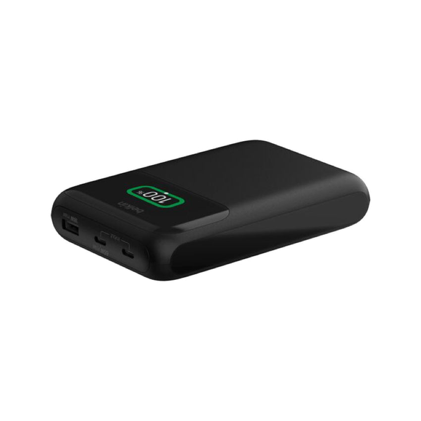 Belkin Boost Charge Pro Power Bank 20K 2 USB-C 1 USB-A 65W Black