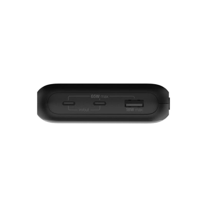 Belkin Boost Charge Pro Power Bank 20K 2 USB-C 1 USB-A 65W Black