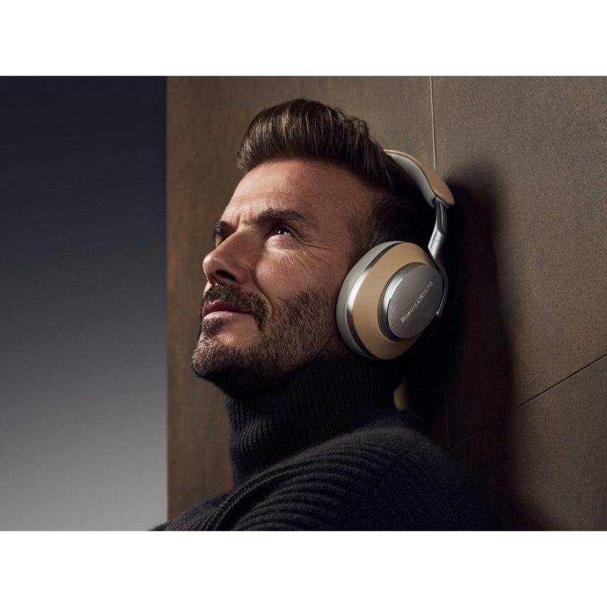 หูฟังไร้สายครอบหู PX8 สี Tan ฟังเพลงยาวนาน 30 ชั่วโมง จากแบรนด์ BOWER AND WILKINS