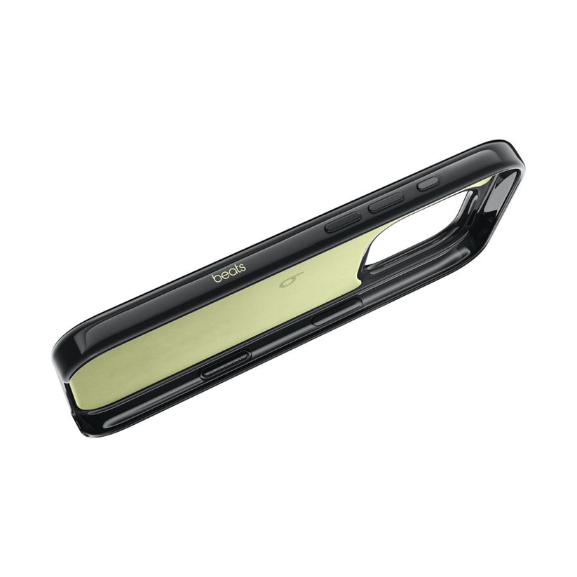 เคสไอโฟน Beats Hard รองรับ MagSafe สำหรับ iPhone 16 Pro - Midnight Black  ดีไซน์ทนทาน แบรนด์ BEATS BY DR.DRE