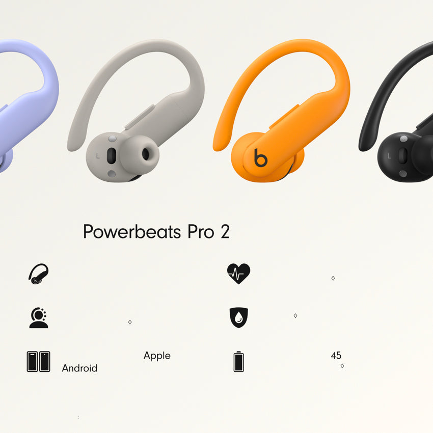 หูฟังไร้สาย Beats Powerbeats Pro 2 สี Electric Orange