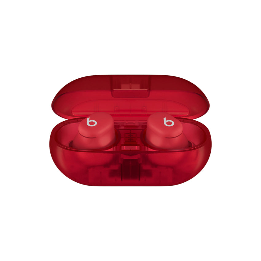Beats Solo Buds True Wireless Earbuds - Transparent Red