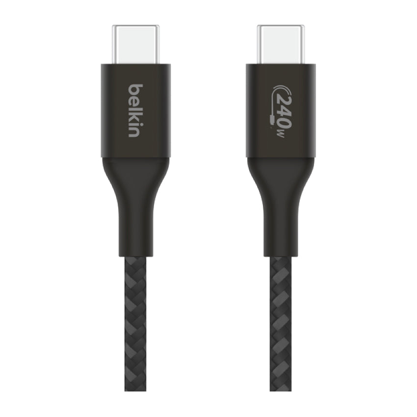 สายชาร์จ Belkin Boost Charge USB-C to USB-C 240 วัตต์ 1 เมตร สีดำ