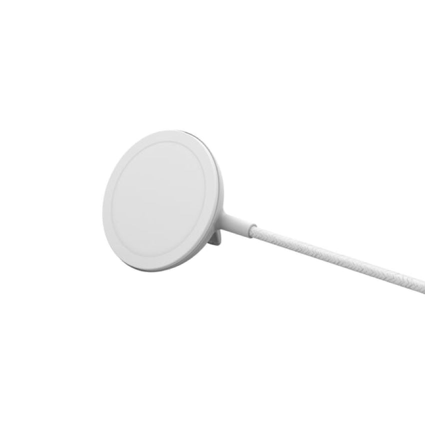 ที่ชาร์จไร้สาย MagSafe Belkin BOOSTCHARGE พร้อมขาตั้งและสายยาว 2 เมตร สี White