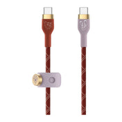 Belkin BOOST CHARGE Pro Flex Double-Braided Silicone USB-C to C 2M-Black-Zootopia