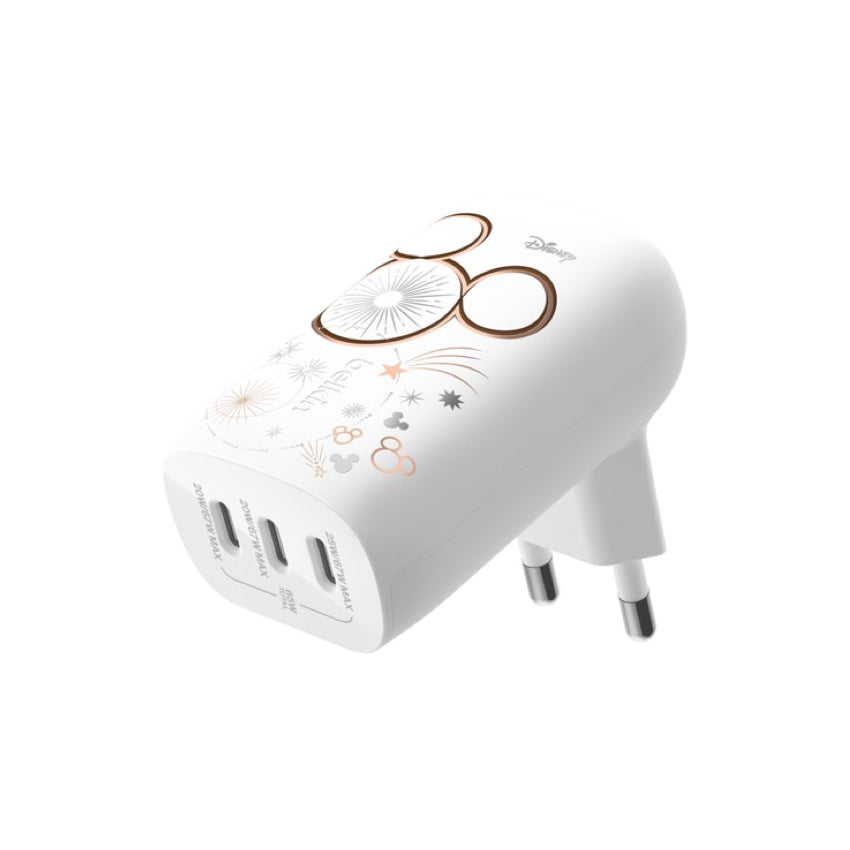 Belkin BOOST CHARGE Trio USB-C PD3.1 PPS GaN Charger 67W TH-Mickey Mouse