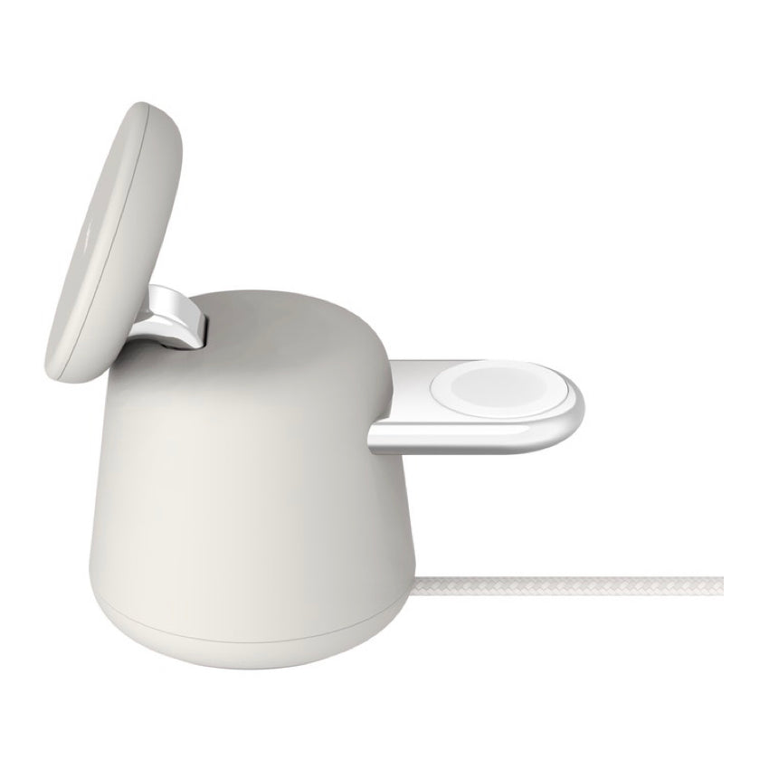 แท่นชาร์จไร้สาย Belkin BoostCharge Pro รองรับ MagSafe 15 วัตต์ สี Sand