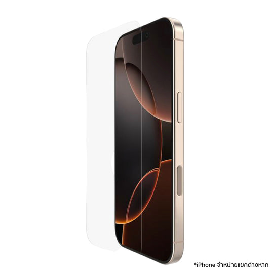 ฟิล์มกระจก iPhone 16 Pro Belkin Screenforce InvisiGlass Treated