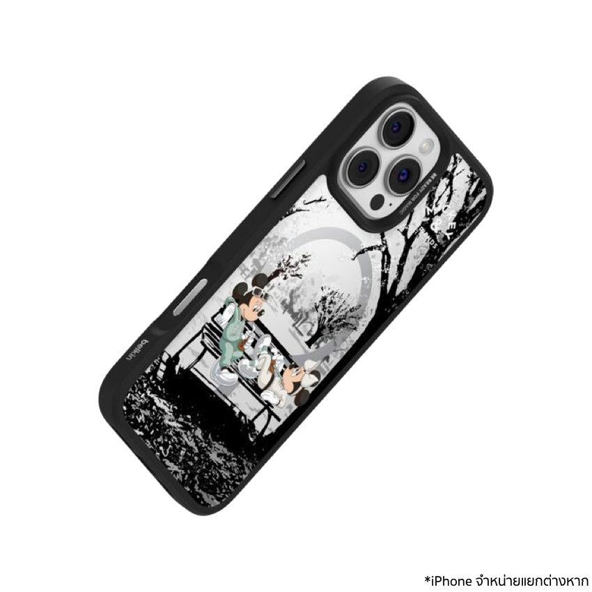 Belkin SHEERFORCE Magnetic Treated Protective Phone Mirror Case for iPhone 16 Pro Max - Mickey and Friends