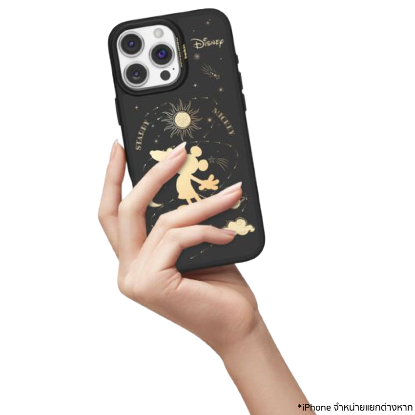 Belkin SHEERFORCE Magnetic Treated Protective Phone Mirror Case for iPhone 16 Pro Max - Star Mickey
