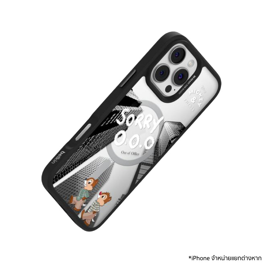 เคสกันกระแทก iPhone 16 Pro Max Belkin Sheerforce ลาย Chip and Dale รองรับ MagSafe