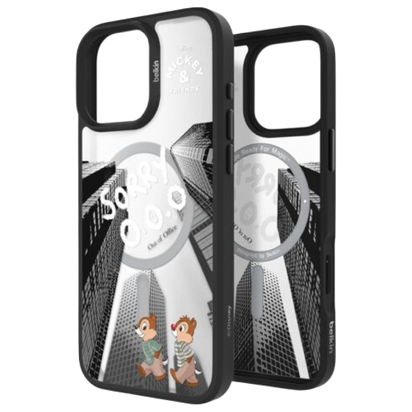 เคสกันกระแทก iPhone 16 Pro Max Belkin Sheerforce ลาย Chip and Dale รองรับ MagSafe