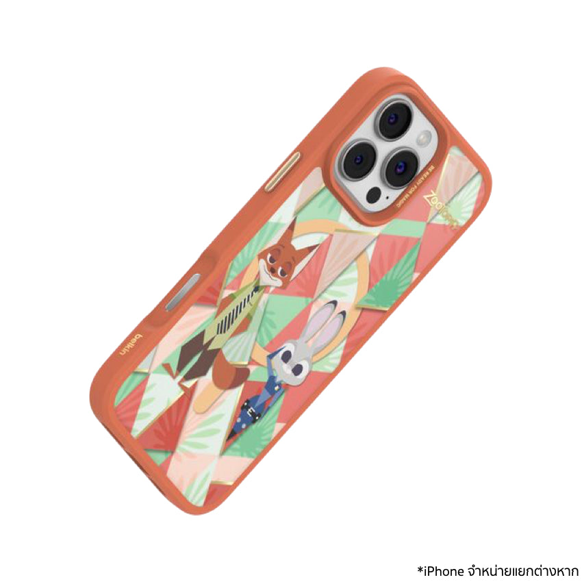 เคสกันกระแทก iPhone 16 Pro Max Belkin Sheerforce ลาย Zootopia รองรับ MagSafe