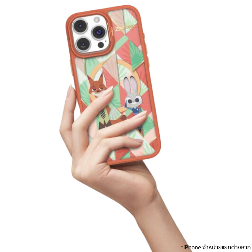 เคสกันกระแทก iPhone 16 Pro Max Belkin Sheerforce ลาย Zootopia รองรับ MagSafe