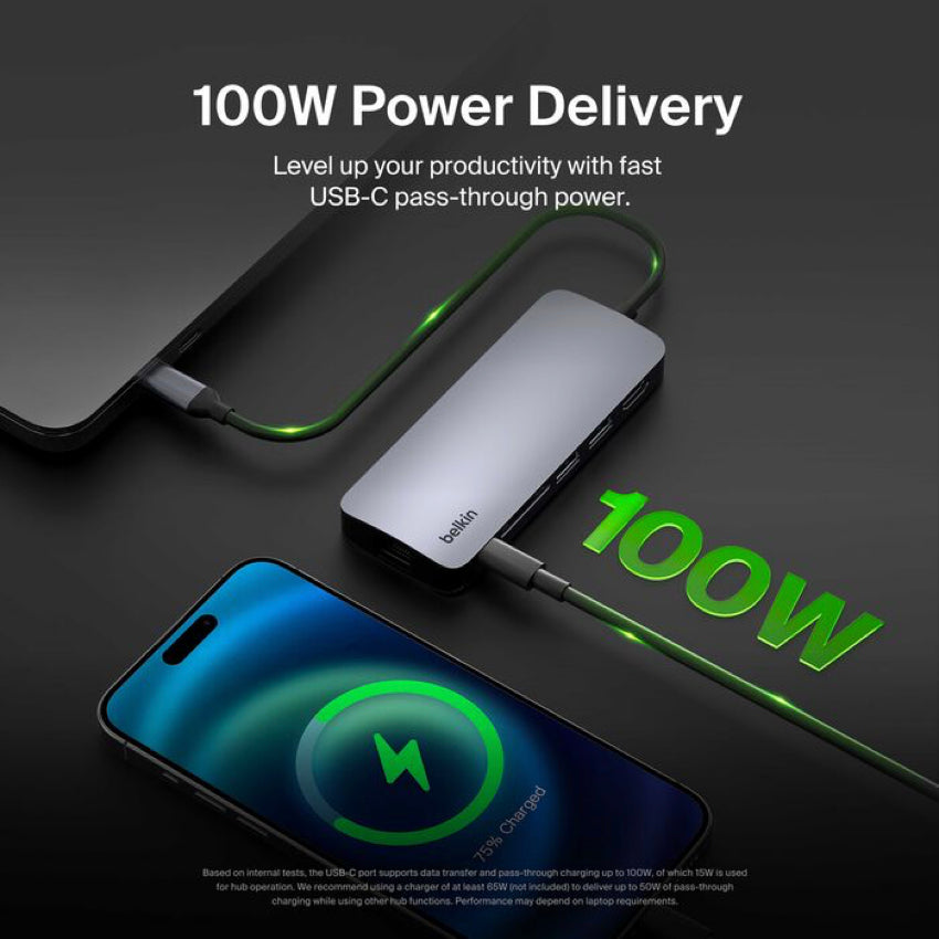 Belkin 6-in-1 USB-C Adapter รองรับ HDMI 4K60Hz