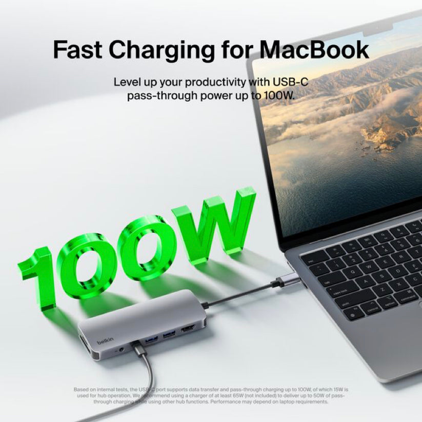 Belkin USB-C Hub พร้อมช่อง SD และ microSD