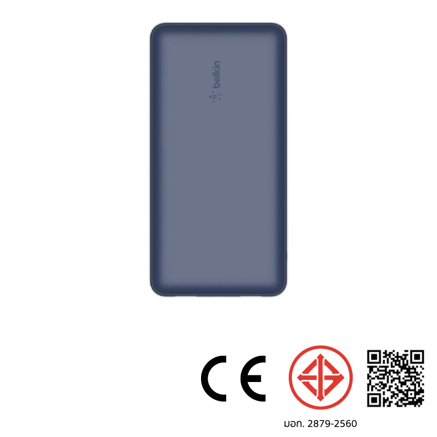 Belkin Pocket Power 20K 1 Port USB-C PD15W 2 Ports USB-A 12W - Blue