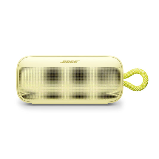 ลำโพง Bluetooth Bose SoundLink Plus สี Citrus Yellow มุมมองด้านหน้า