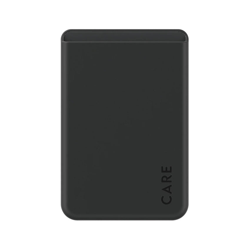 กระเป๋าใส่บัตร Fashionable Cardholder สำหรับ iPhone สี Black ใส่บัตร 3 ใบ แบรนด์ CARE by PanzerGlass