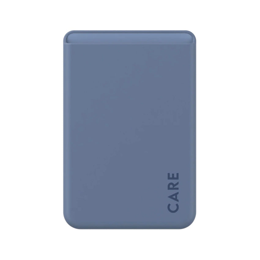 กระเป๋าใส่บัตร Fashionable Cardholder สำหรับ iPhone สี Blue ใส่บัตร 3 ใบ แบรนด์ CARE by PanzerGlass