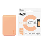กระเป๋าใส่บัตร Fashionable Cardholder สำหรับ iPhone สี Peachy แบรนด์ CARE by PanzerGlass
