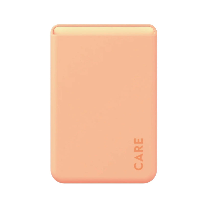 กระเป๋าใส่บัตร Fashionable Cardholder สำหรับ iPhone สี Peachy ใส่บัตร 3 ใบ แบรนด์ CARE by PanzerGlass