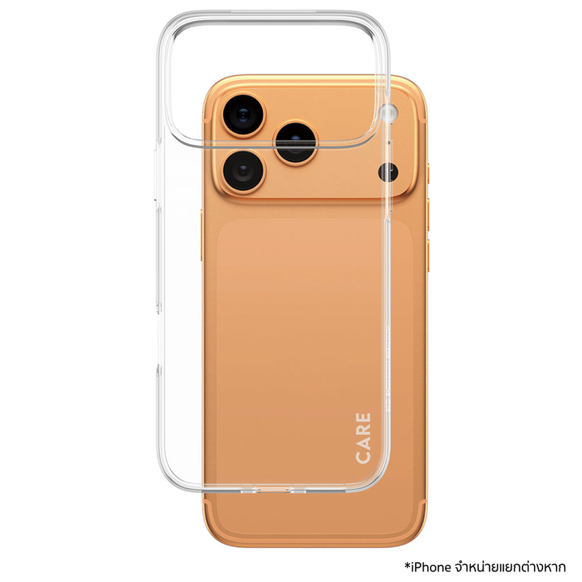 เคสไอโฟน X-Ray สำหรับ iPhone 17 Pro Max  สี Transparent ดีไซน์ใส แบรนด์ CARE by PanzerGlass