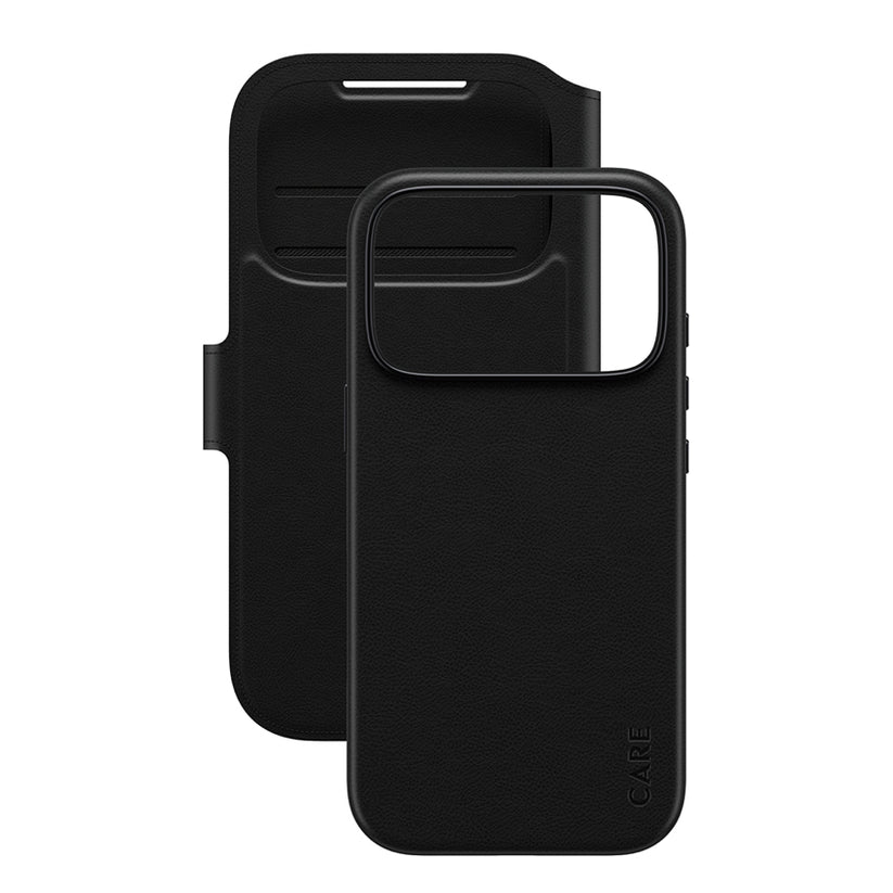 เคสไอโฟน Tango Two-in-One Wallet สำหรับ iPhone 17 Pro สี Black กันกระแทก แบรนด์ CARE by PanzerGlass