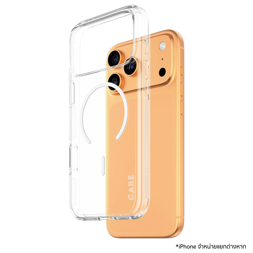 เคสไอโฟน Urban Combat รองรับ MagSafe สำหรับ iPhone 17 Pro Max สี Transparent กันกระแทก แบรนด์ CARE by PanzerGlass