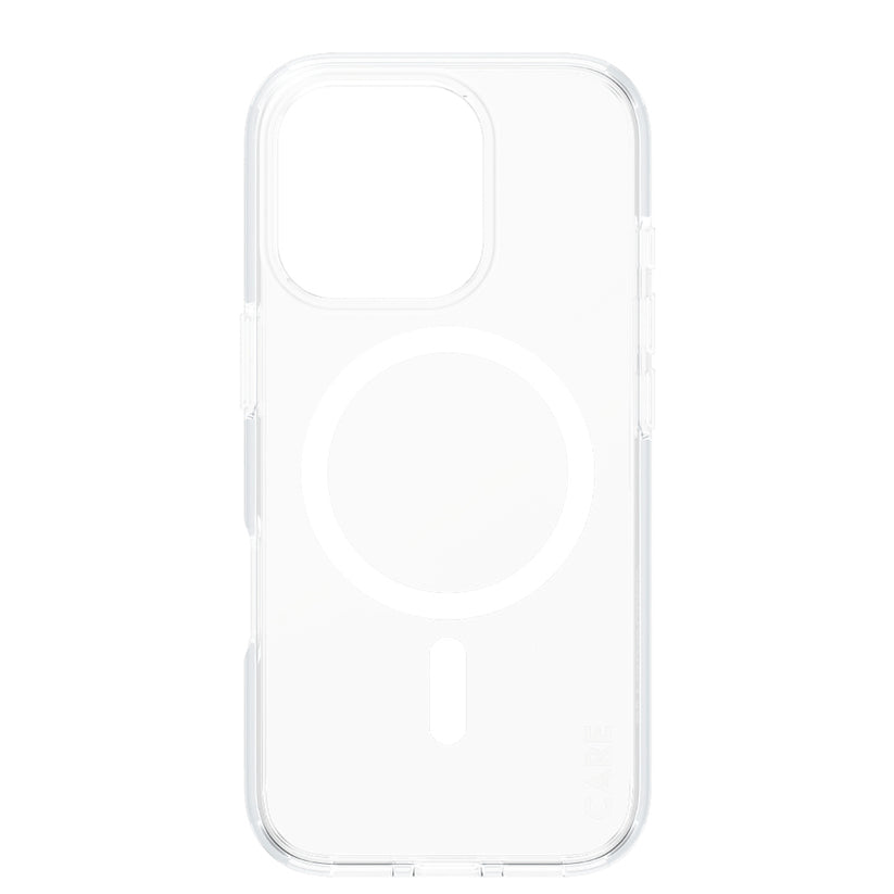 เคสไอโฟน Flagship รองรับ MagSafe สำหรับ iPhone 16 Pro สี White ป้องกันกระแทก จากแบรนด์ CARE by PanzerGlass