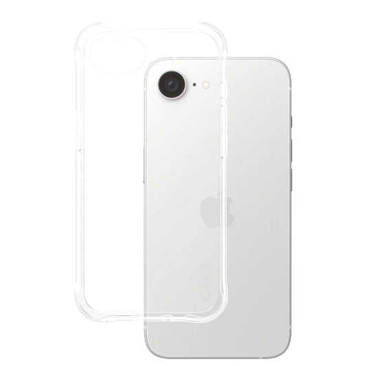 CARE by PanzerGlass Fashionable Samba Case for iPhone 16e - Transparent