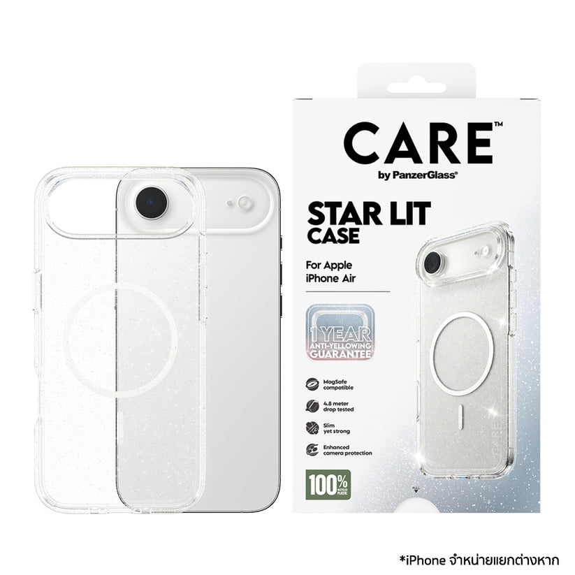 เคสไอโฟน Urban Combat รองรับ MagSafe สำหรับ iPhone Air สี Star Lit แบรนด์ CARE by PanzerGlass