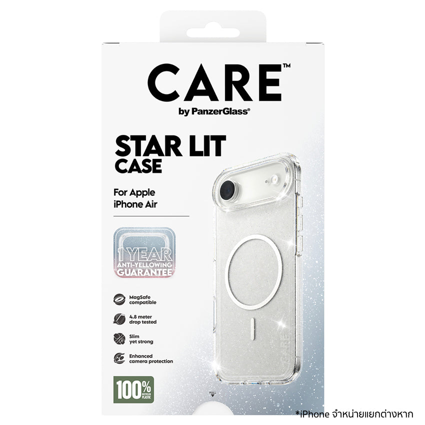 เคสไอโฟน Urban Combat รองรับ MagSafe สำหรับ iPhone Air สี Star Lit กันกระแทก 4.8 เมตร แบรนด์ CARE by PanzerGlass