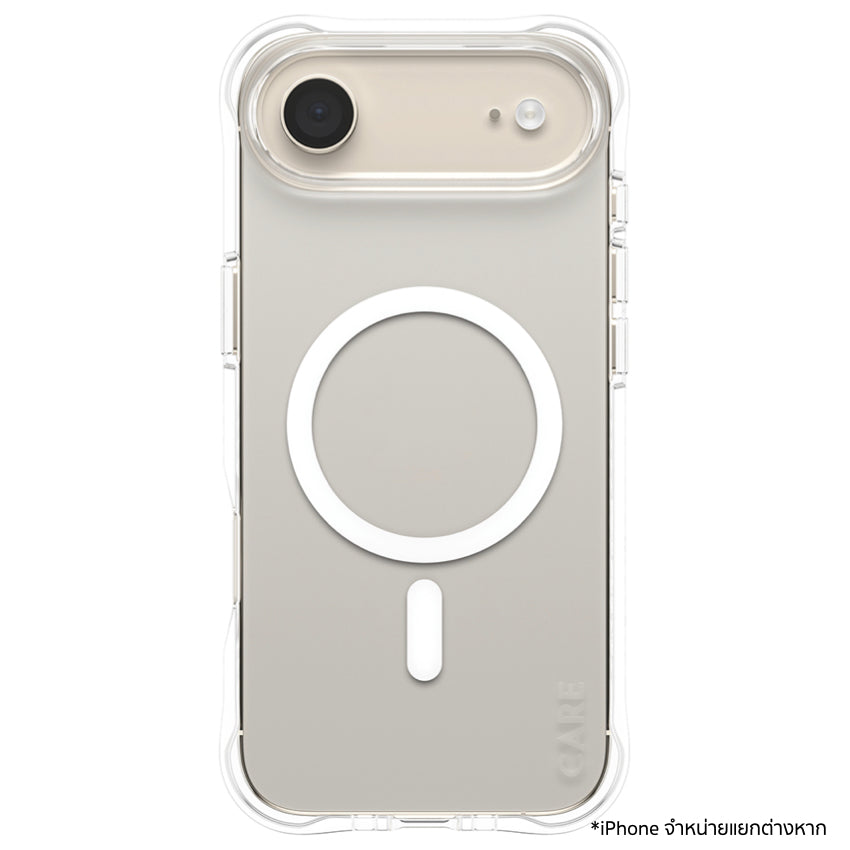 เคสไอโฟน Samba รองรับ MagSafe สำหรับ iPhone Air - Transparent กันกระแทก แบรนด์ CARE by PanzerGlass