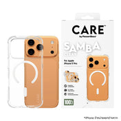 เคสไอโฟน Samba รองรับ MagSafe สำหรับ iPhone 17 Pro สี Transparent แบรนด์ CARE by PanzerGlass