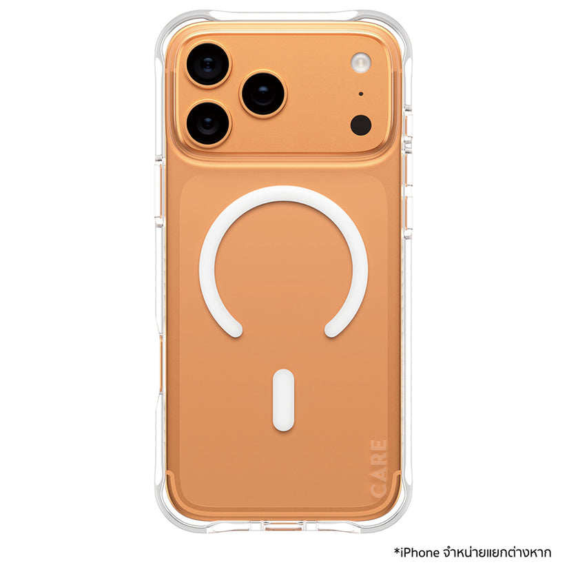 เคสไอโฟน Samba รองรับ MagSafe สำหรับ iPhone 17 Pro Max สี Transparent กันกระแทก แบรนด์ CARE by PanzerGlass