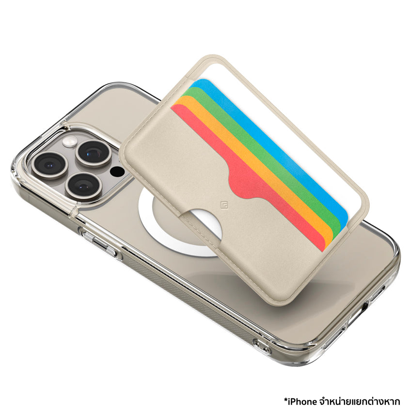 CASEOLOGY Folder Pop Magnetic Wallet Card Holder - Rainbow