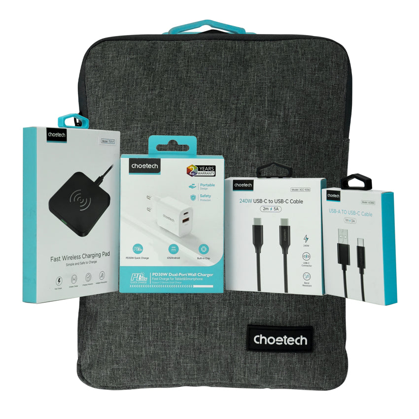 Choetech Bundle set TWS and Wireless Charger