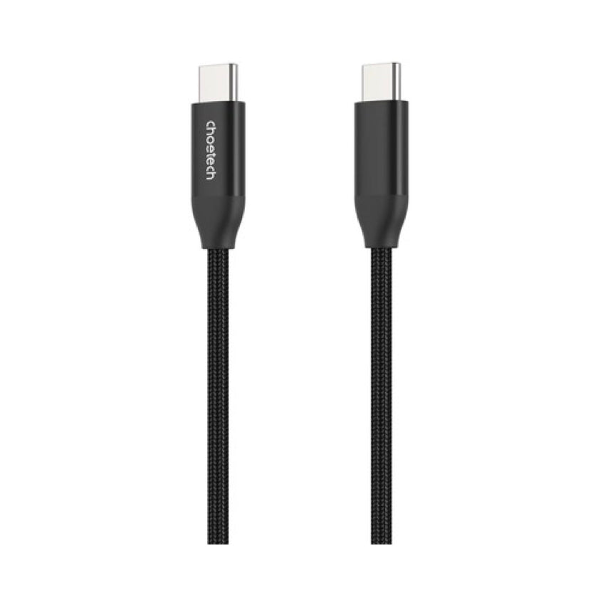 Choetech PD 3.1 240W USB-C to USB-C nylon Cable 1.2m-Black