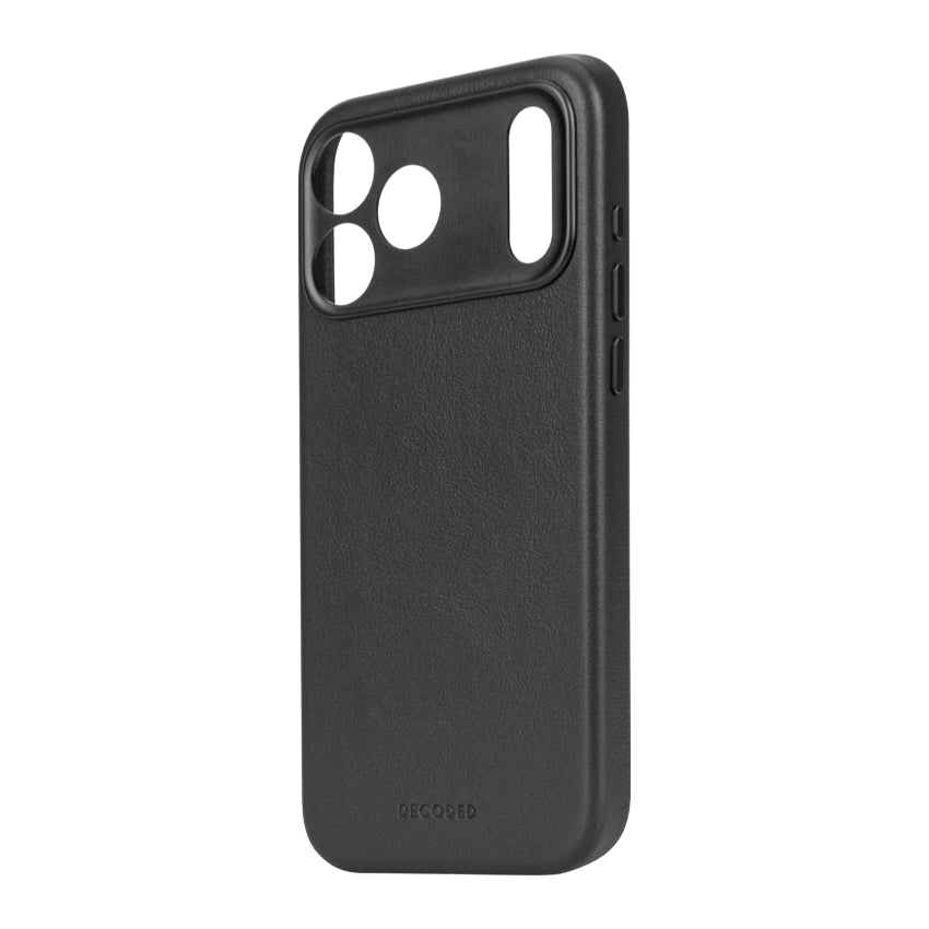 เคสหนัง DECODED iPhone 17 Pro สีดำ รองรับ MagSafe