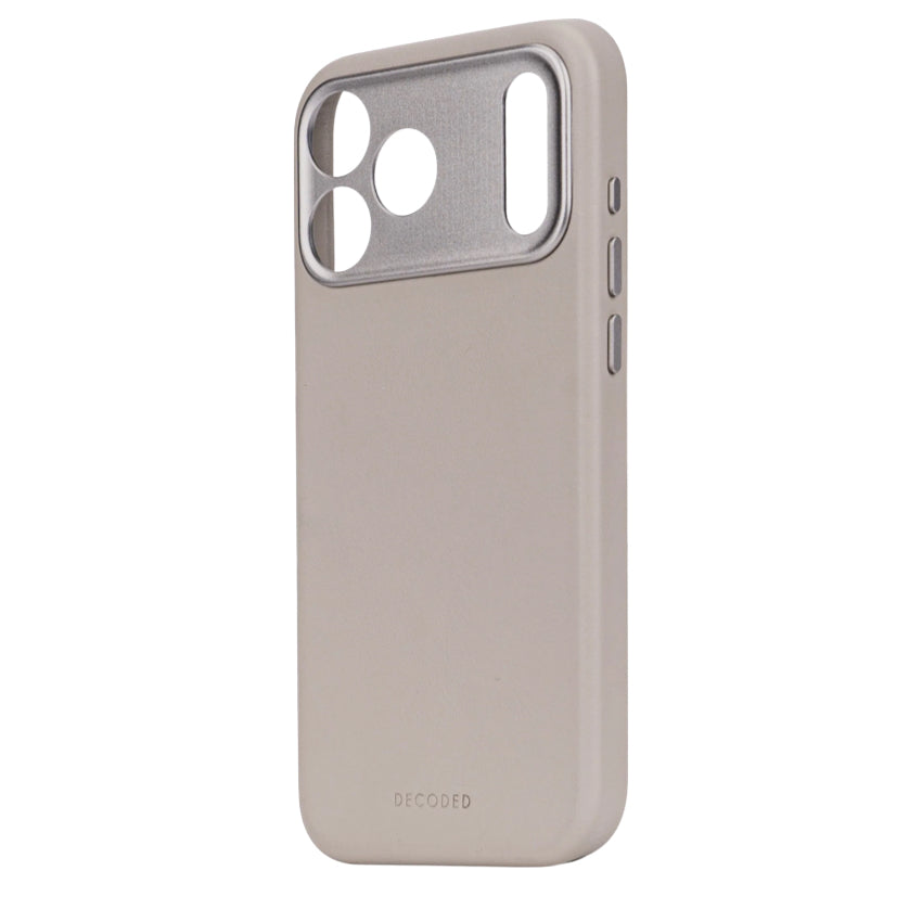 เคสหนัง DECODED iPhone 17 Pro Max สี Solid Clay รองรับ MagSafe