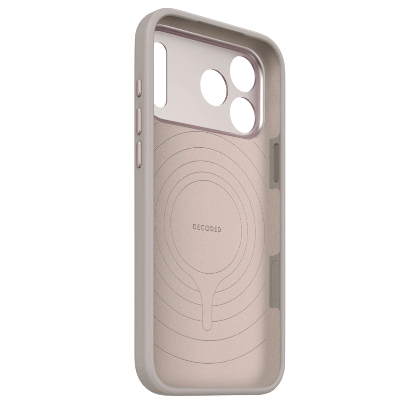 Decoded Silicone Backcover เคส iPhone 17 Pro Max สี Soft Taupe