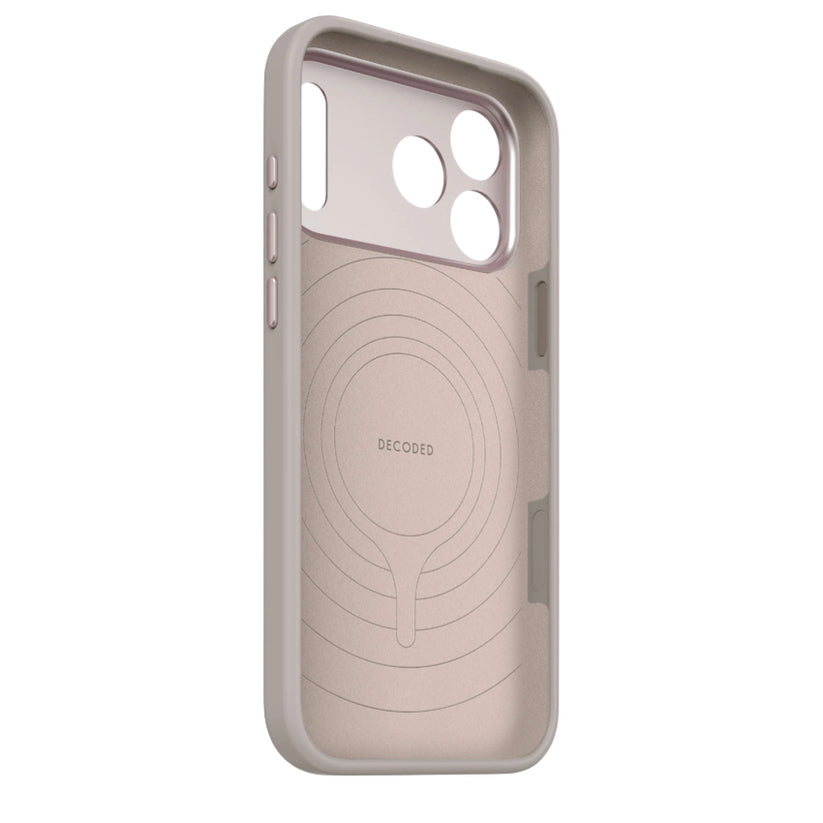 Decoded Silicone Backcover เคส iPhone 17 Pro Max สี Soft Taupe